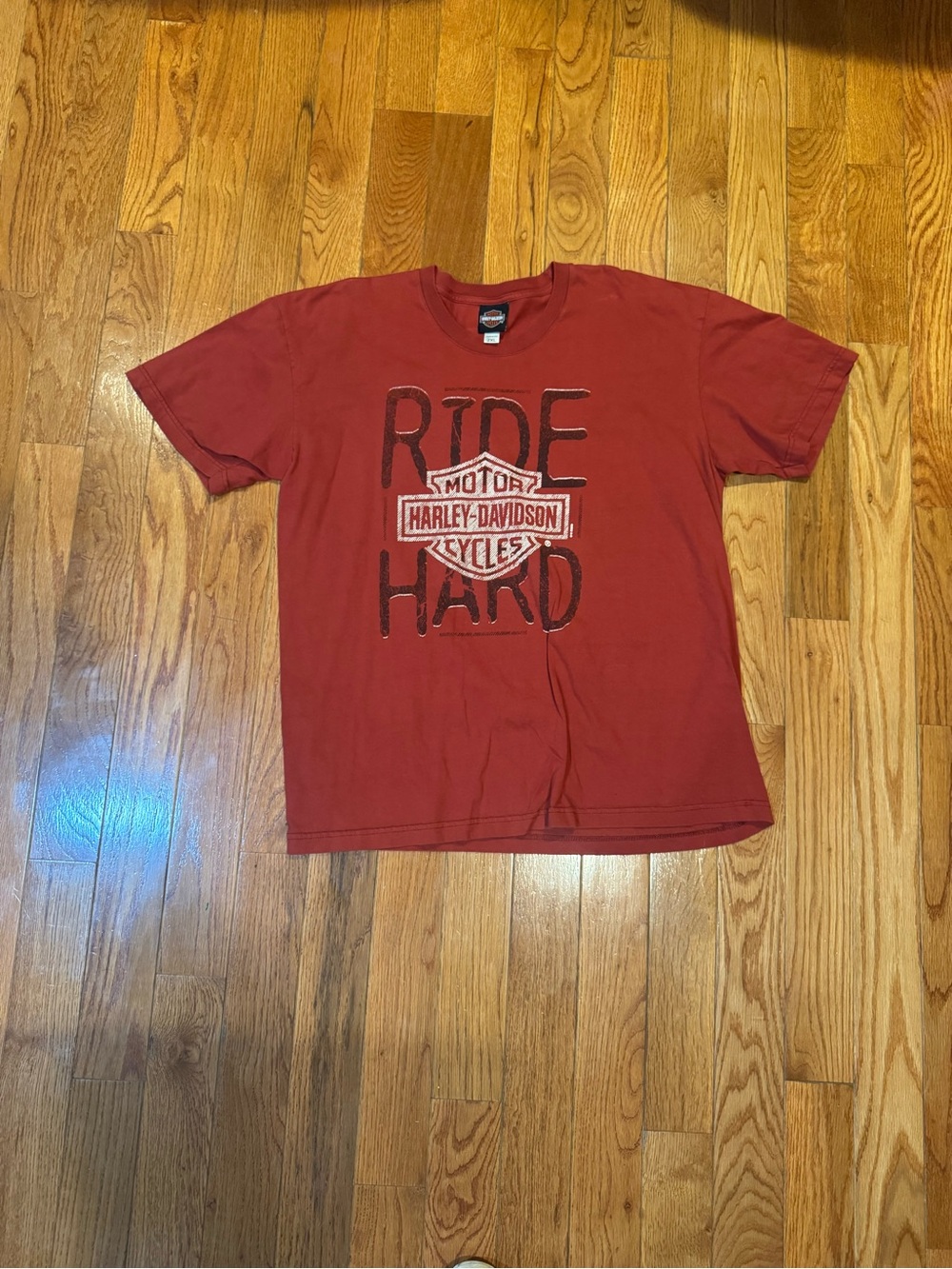 Harley Davidson Reno NV Ride Hard Graphic Tee Made USA Mens 2XL